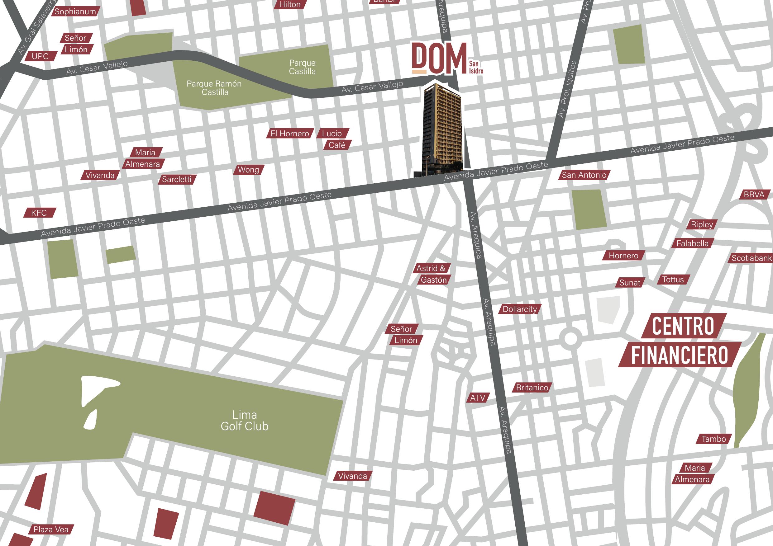 DOM San Isidro — Flat 01 | 2 dorm | 66 m² | Nuevo